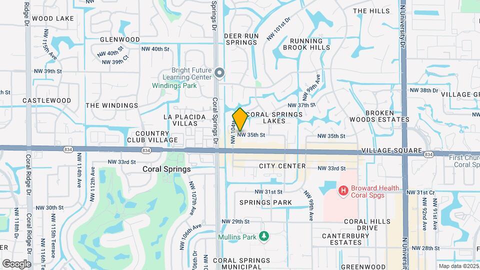 10355 NW 35th St Mapa y Detalles de la Ubicación