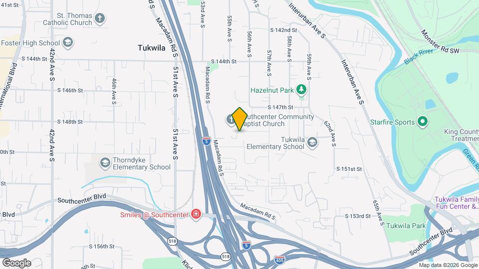 5529 S 149th St Map and Location Details
