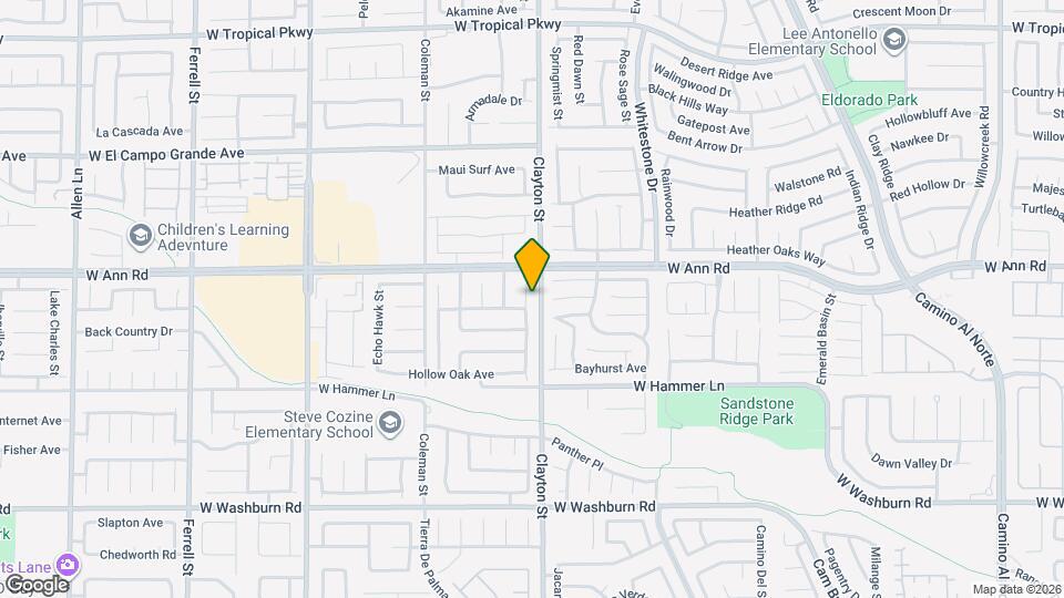 5526 Indigo Hills St Map and Location Details