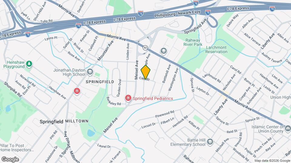 81 S Maple Ave Map and Location Details