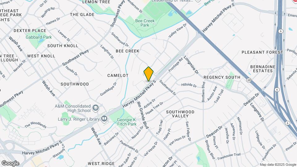 2005 Harvey Mitchell Pkwy S Map and Location Details