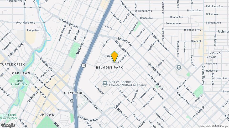 4635 Manett St Map and Location Details
