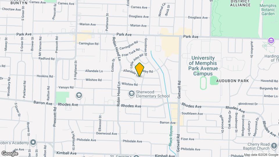 3775 Allandale Ln Map and Location Details