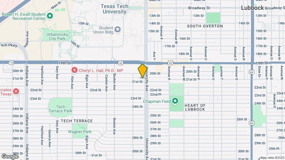 2508 21st St Map and Location Details