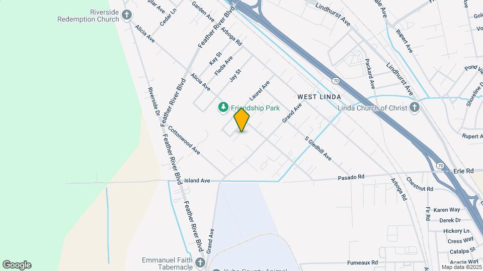 1052 Manor Ave Map and Location Details