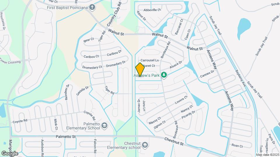 841 Marquis Ct Map and Location Details