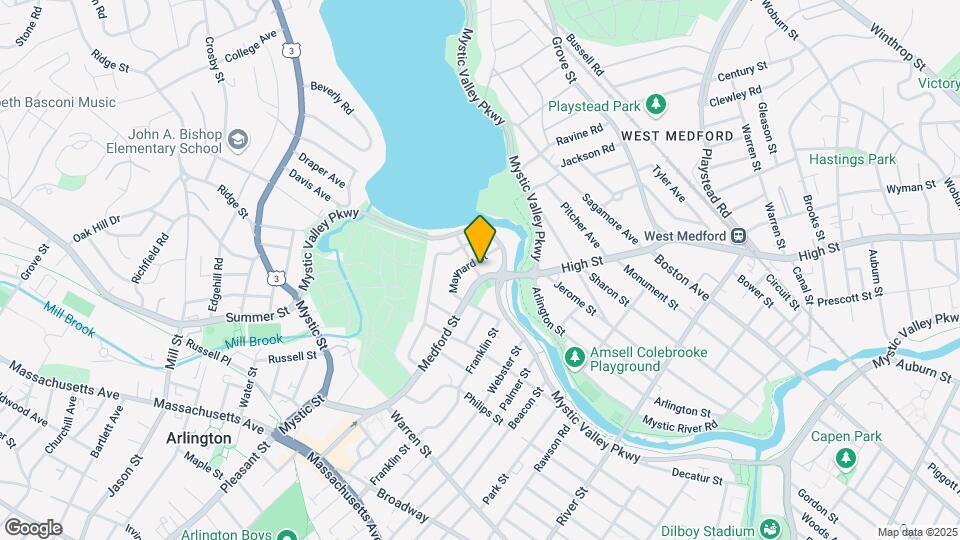 180 Medford St, Unit 1 Map and Location Details