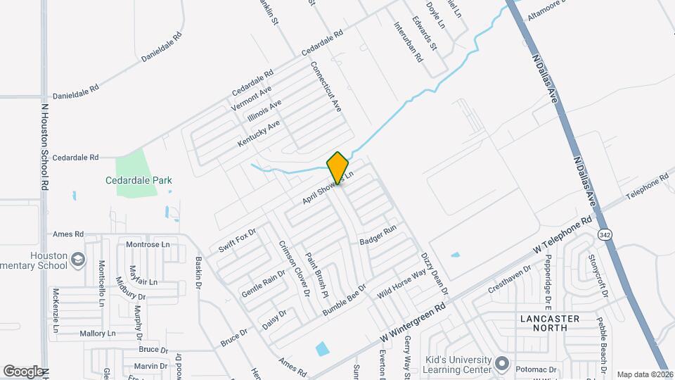 3233 Sunshine Way Map and Location Details