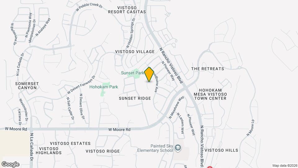 371 W Sacaton Canyon Dr Map and Location Details