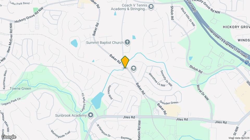 4179 Baker Station Ct Map and Location Details