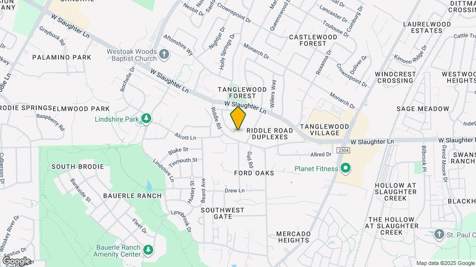 2502 Howellwood Wy Map and Location Details