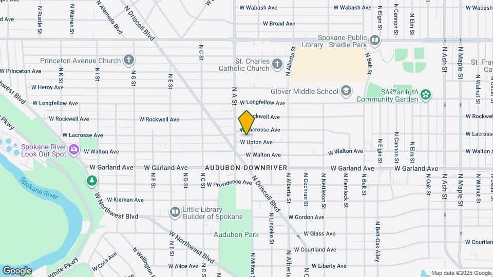 2808 W Upton Ave Mapa y Detalles de la Ubicación