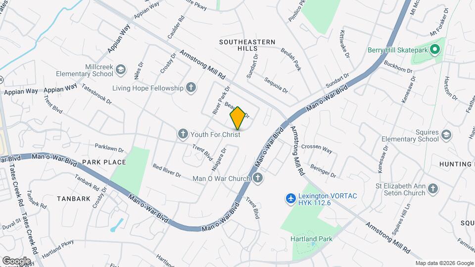 1515 Thames Dr Map and Location Details