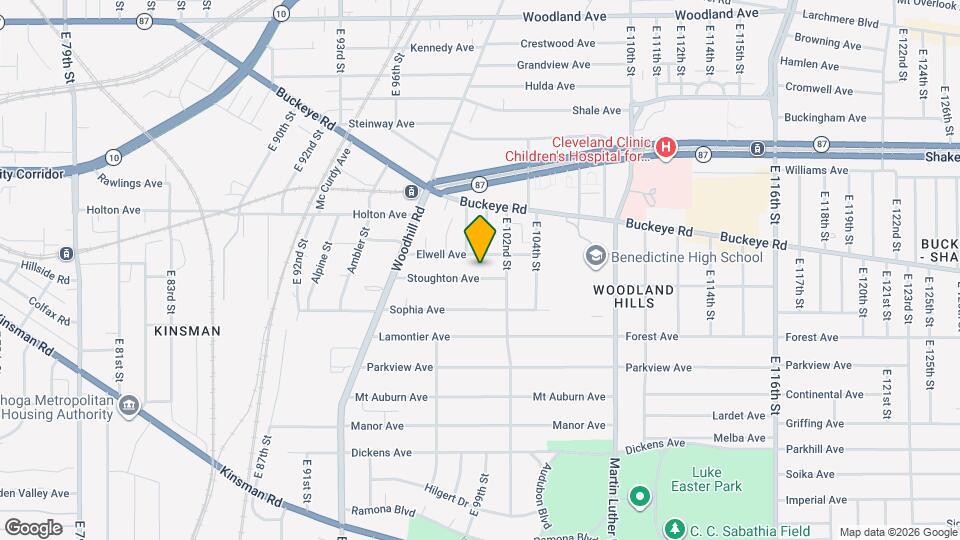 9919 Stoughton Ave Map and Location Details