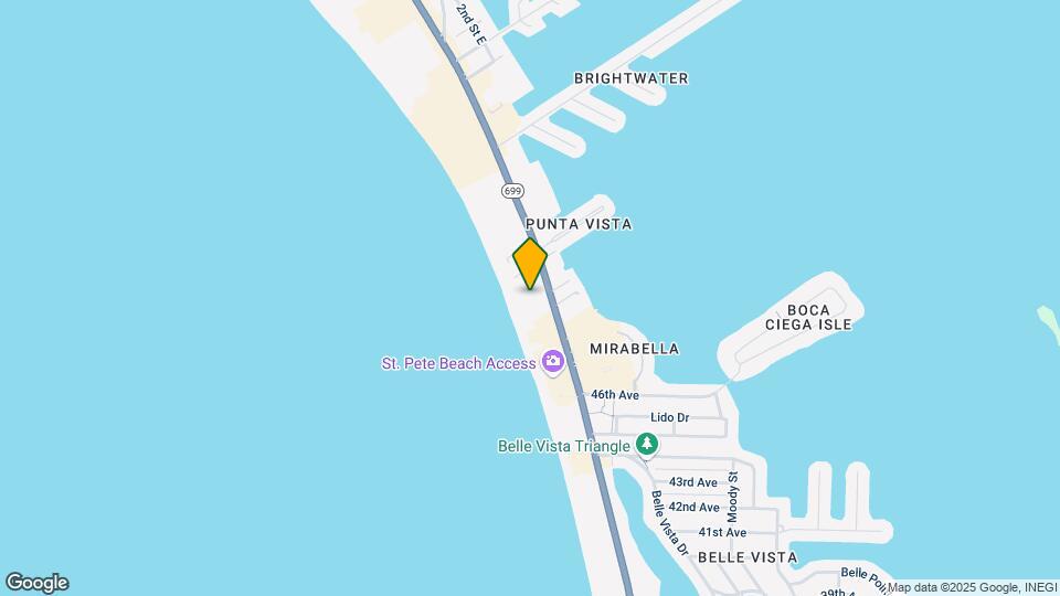 5000 Gulf Blvd Map and Location Details
