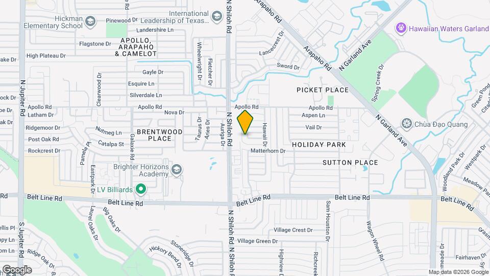 2334 Angel Fire Dr Map and Location Details