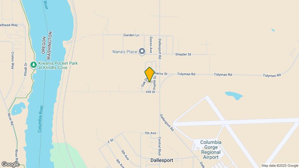 907 Poplar Dr Map and Location Details