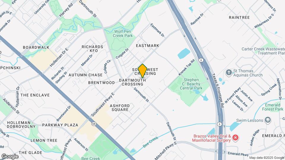 2533 Cross Timbers Dr Map and Location Details