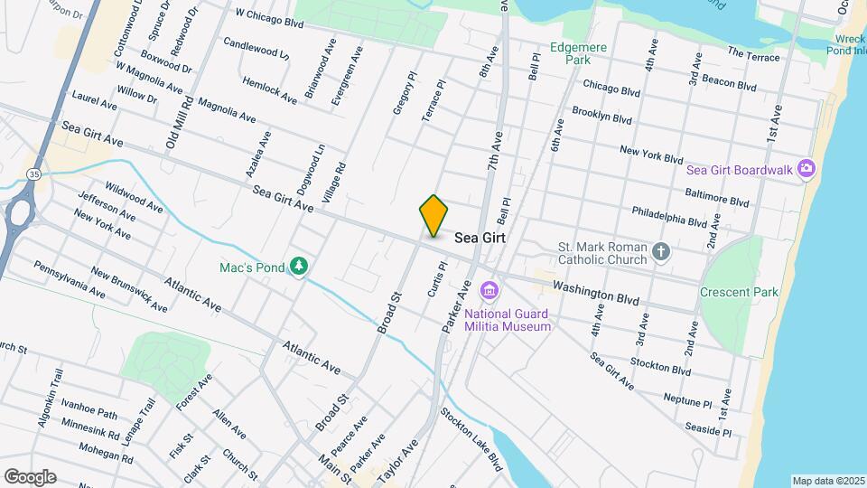 723 Sea Girt Ave Map and Location Details