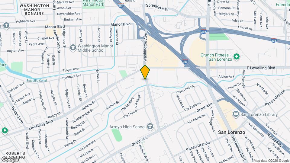 15335 Washington Ave Map and Location Details