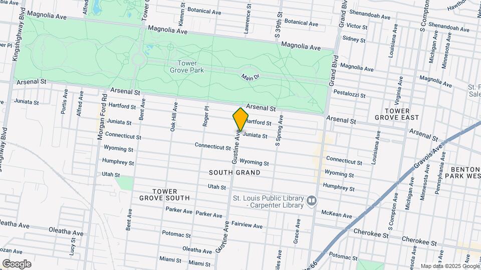 3890 Juniata St Map and Location Details