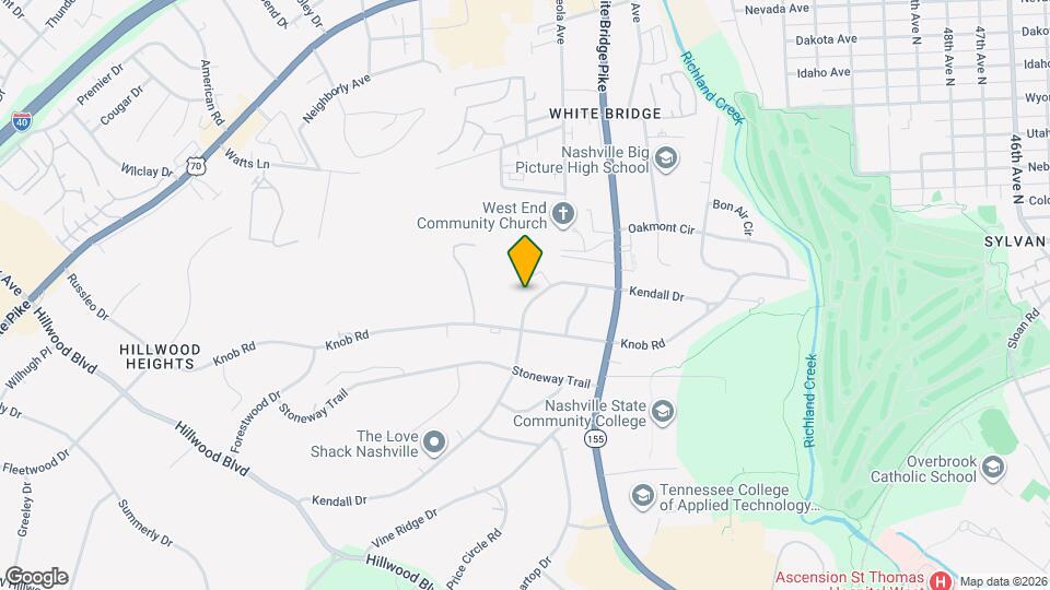 5656 Kendall Dr Map and Location Details