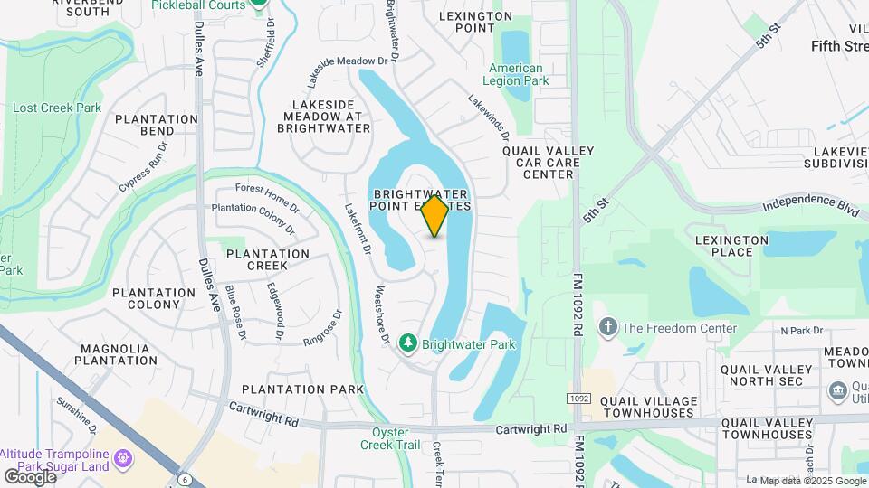 4206 Clearwater Ct Map and Location Details