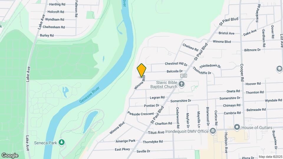 653 Winona Blvd Map and Location Details