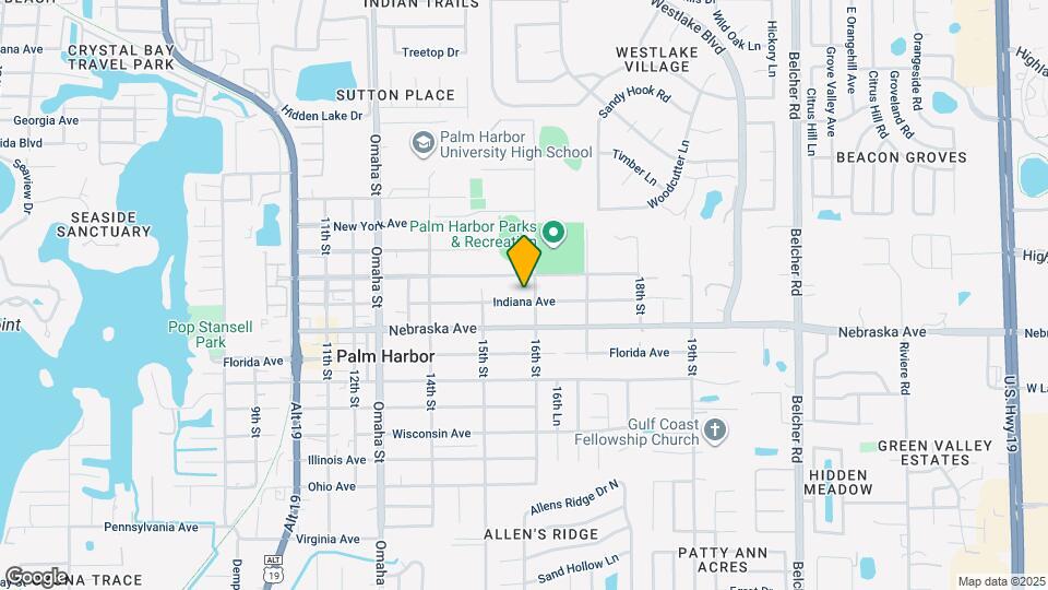 1545 Indiana Ave Map and Location Details