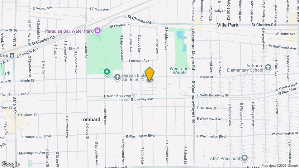 216 S Chase Ave Map and Location Details
