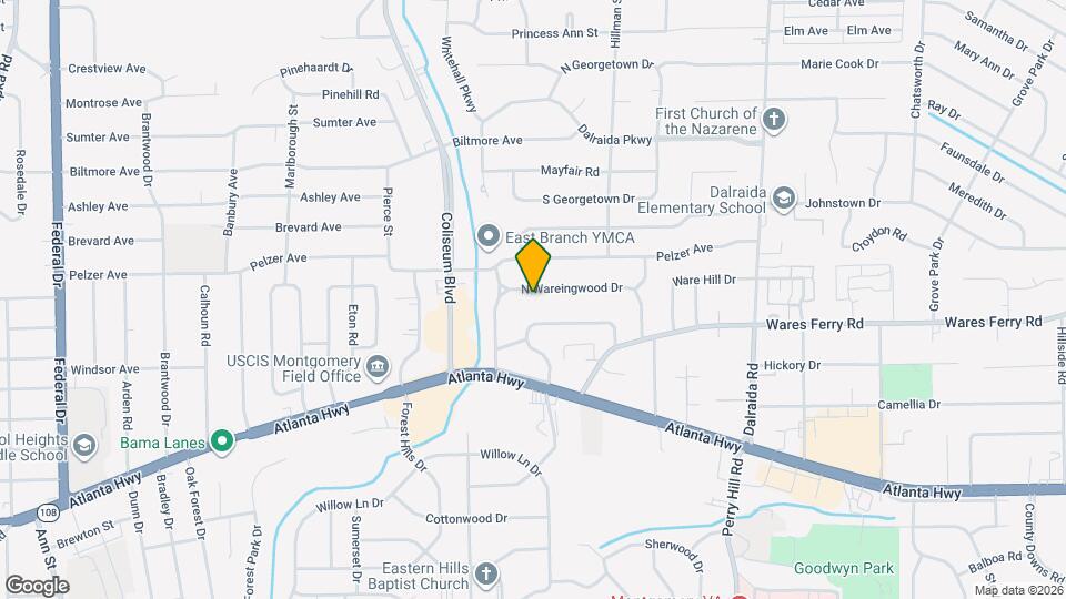 3522 N Wareingwood Dr Mapa y Detalles de la Ubicación