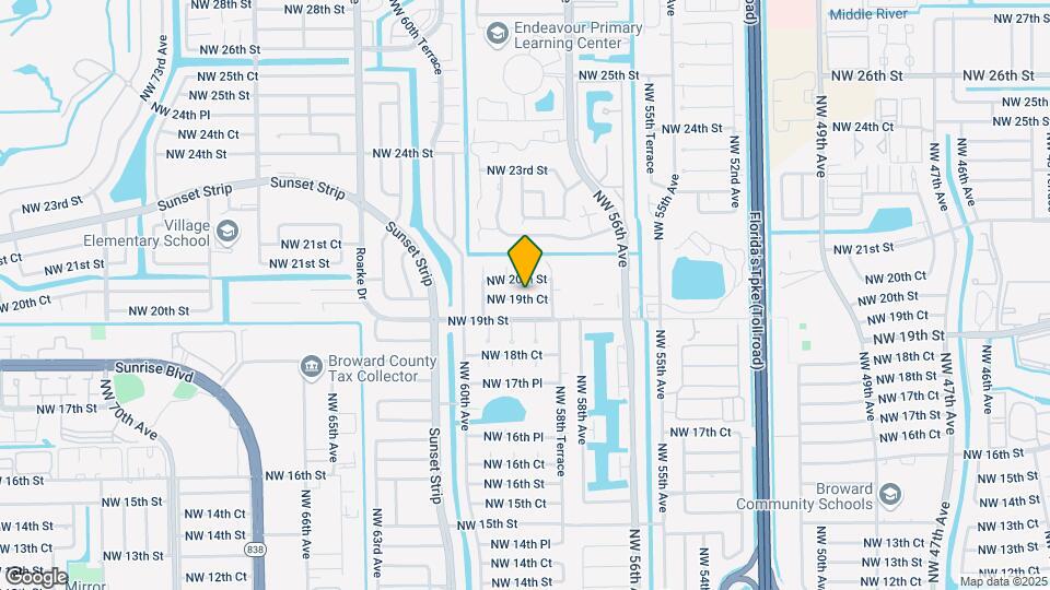 5901 NW 19th Ct Map and Location Details