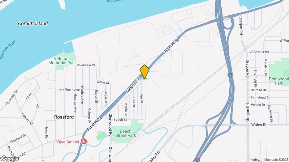 111 Elm St, Unit Rossford Apartment Map and Location Details