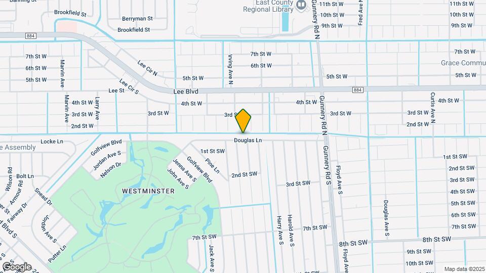 4622 Douglas Ln Map and Location Details