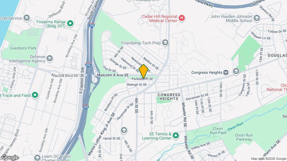 349 Parkland Pl SE Map and Location Details