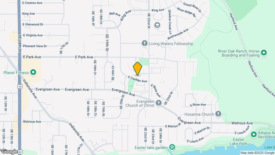 2106 E Caulder Ave Map and Location Details
