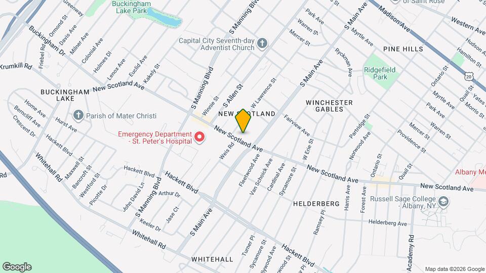 517 New Scotland Ave Map and Location Details
