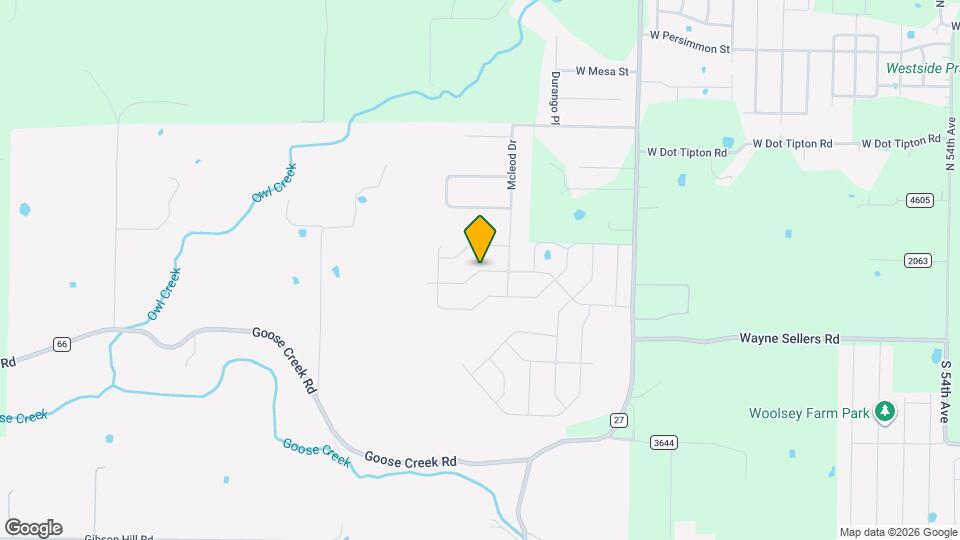 411 W Taverner Xing Map and Location Details