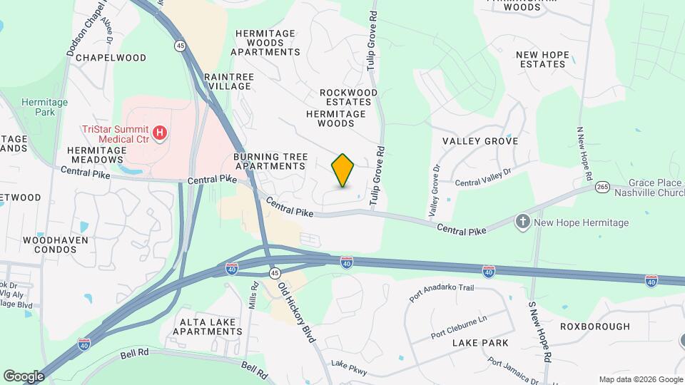 5342 Bellflower Hls Map and Location Details