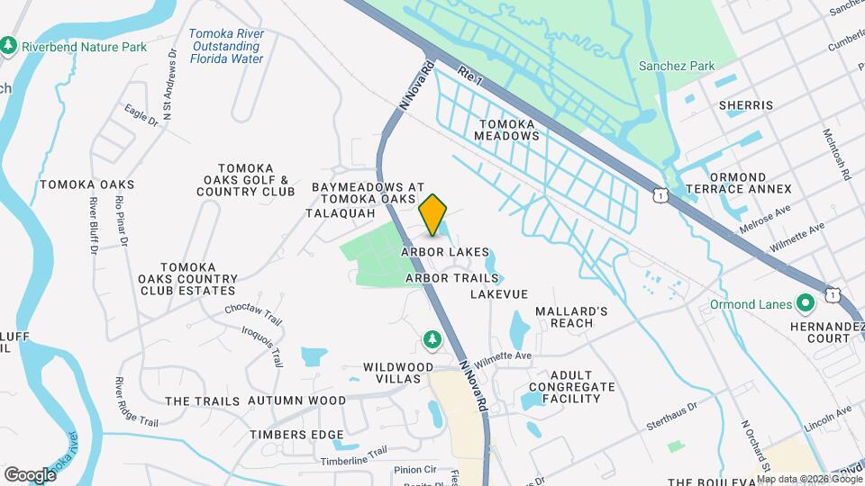 19 Tomoka Meadows Blvd Map and Location Details