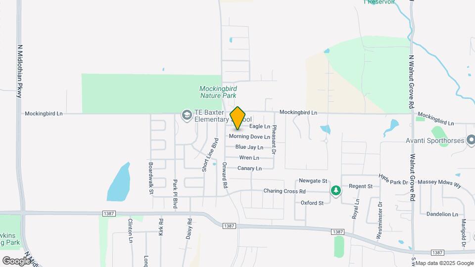 3017 Morning Dove Ln Mapa y Detalles de la Ubicación