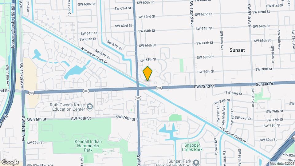 7136 SW 105th Ct Mapa y Detalles de la Ubicación