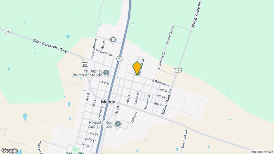 602 E Whitson St Map and Location Details