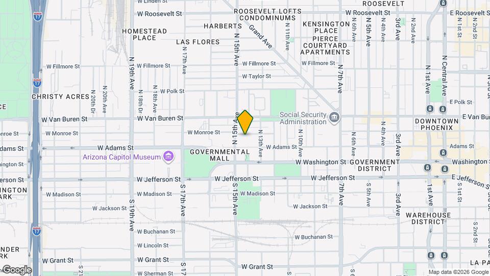 1331 W Monroe St Map and Location Details