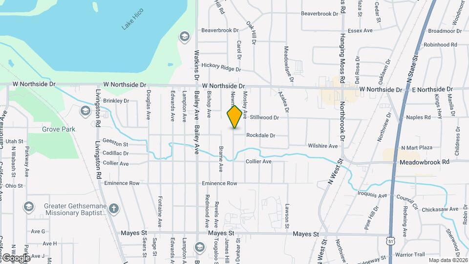 3702 Newman Ave Map and Location Details