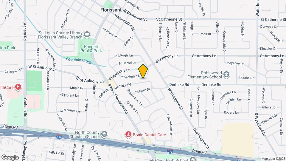 215 Derhake Rd Map and Location Details