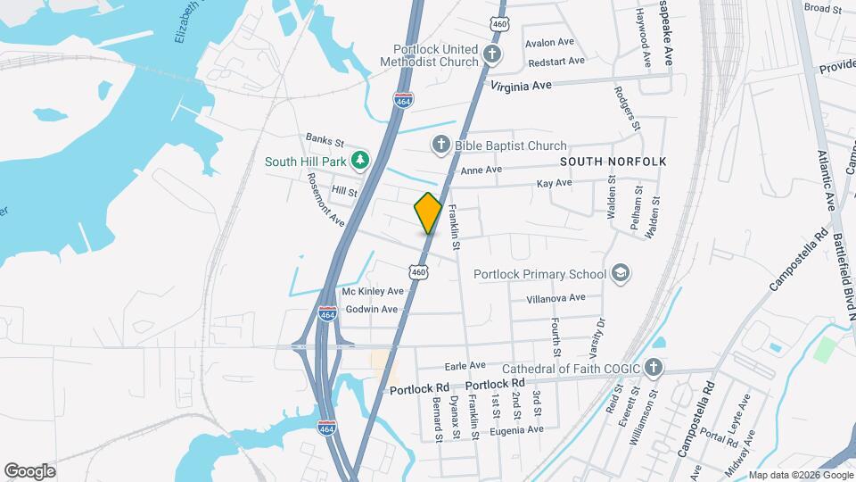 3406 Bainbridge Blvd Map and Location Details