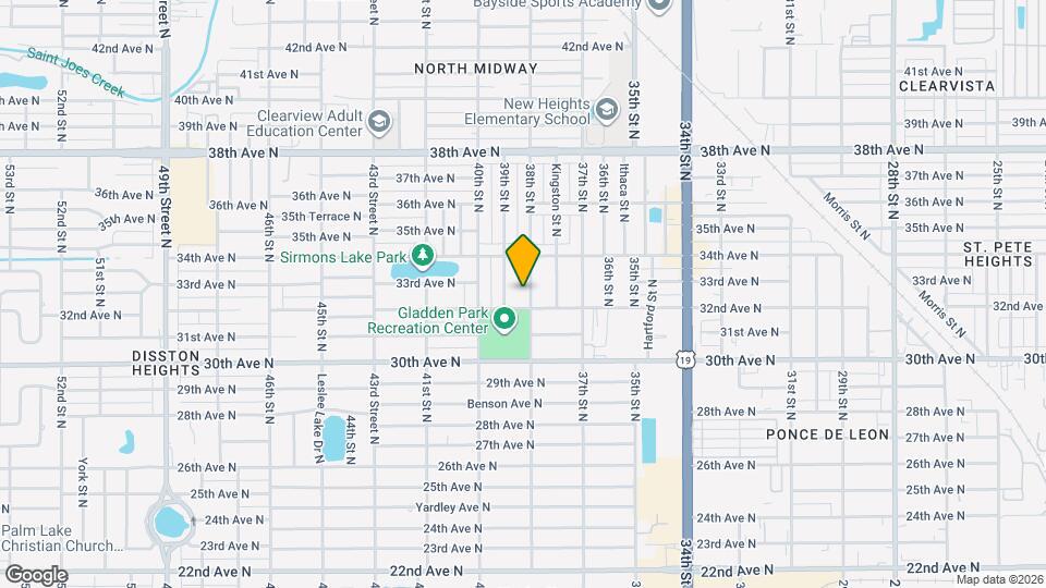 3218 38th St N Mapa y Detalles de la Ubicación