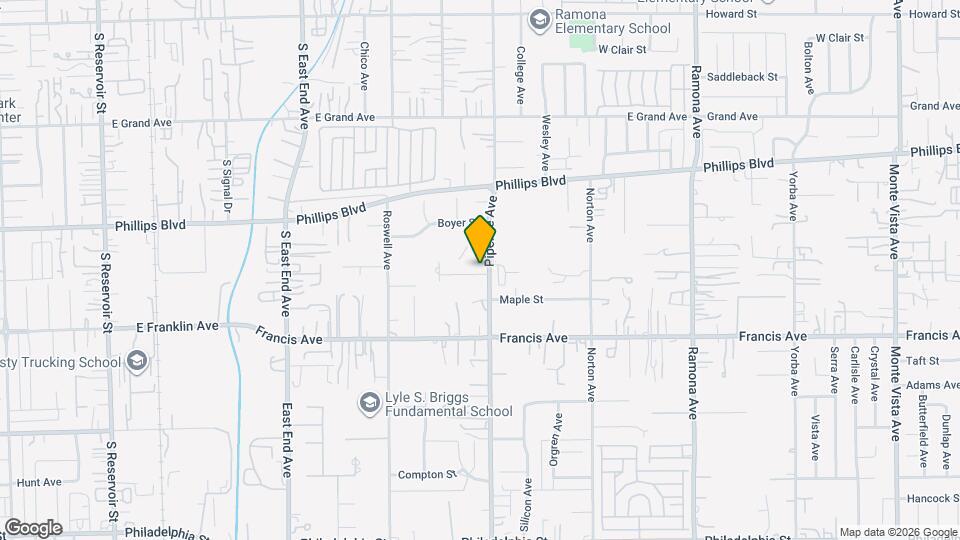 4080 Locust St Map and Location Details