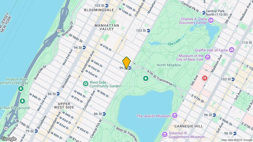 355 Central Park W Mapa y Detalles de la Ubicación